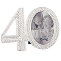 Rhinestone Frame 40TH