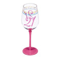 Color Changing Wine Glass, 21st