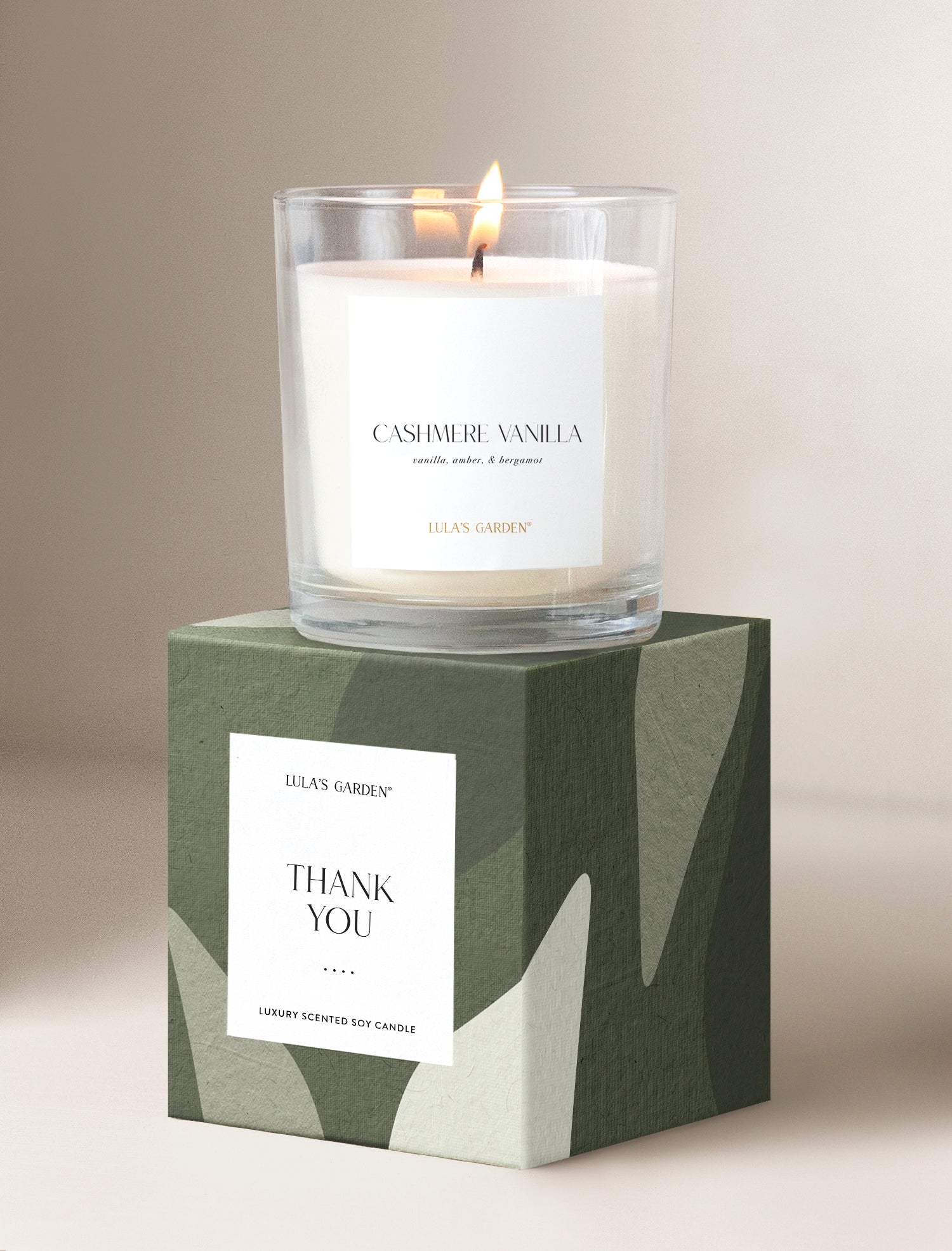 Thank You Candle