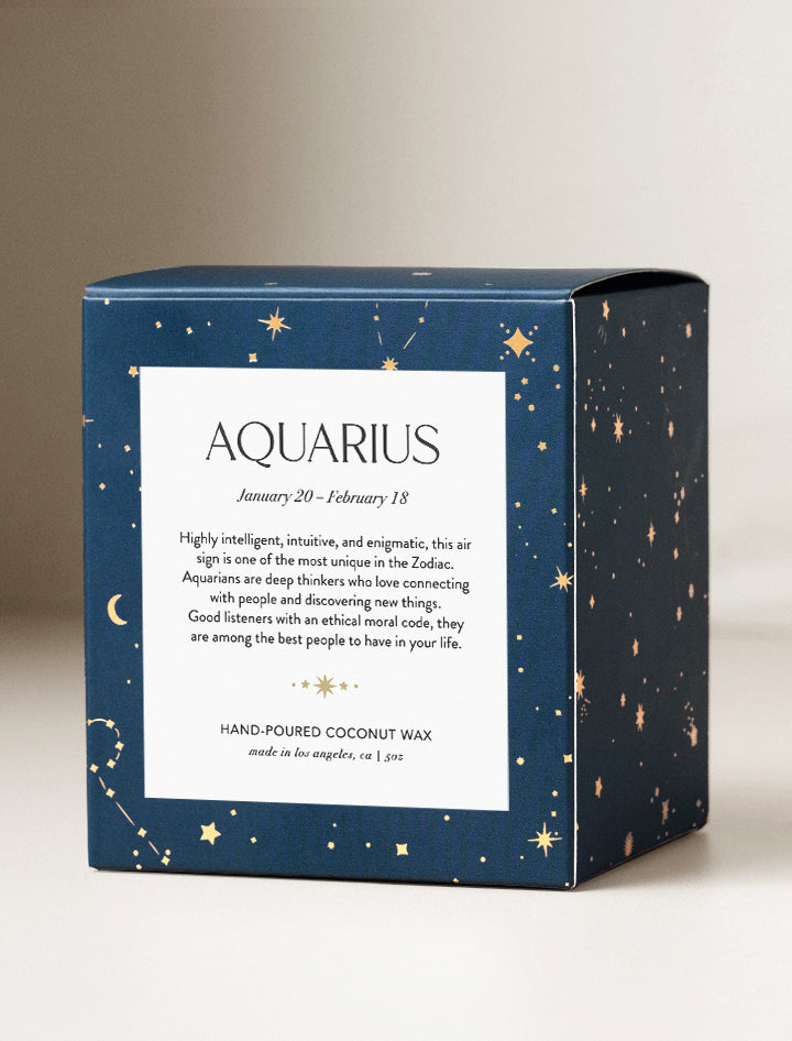 Aquarius Scented Candle