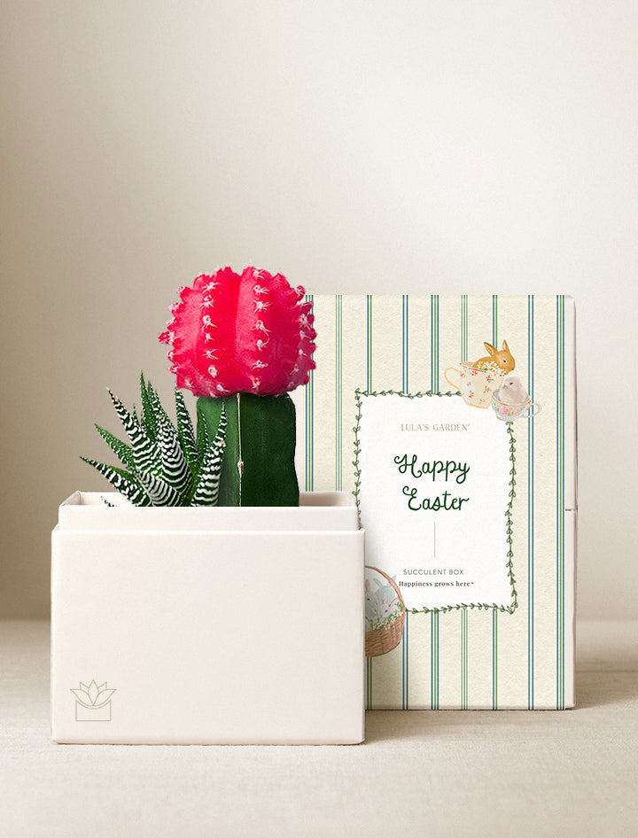 Easter Rosé Garden & Candle