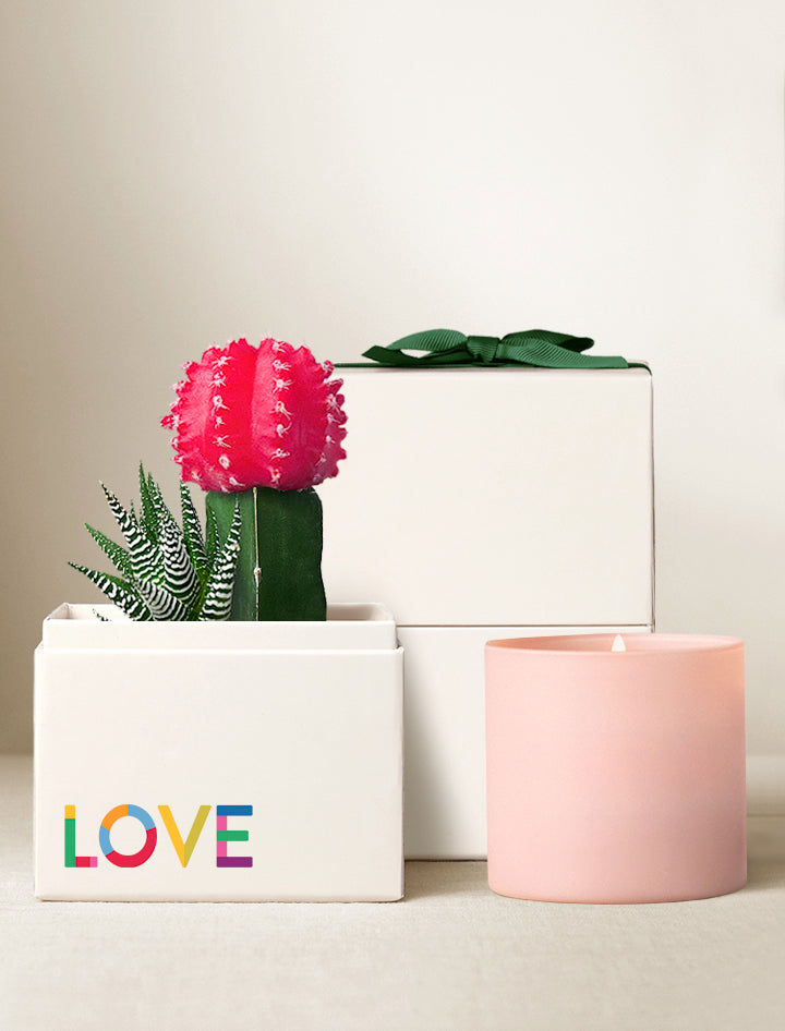 Pride Rosé Garden & Candle