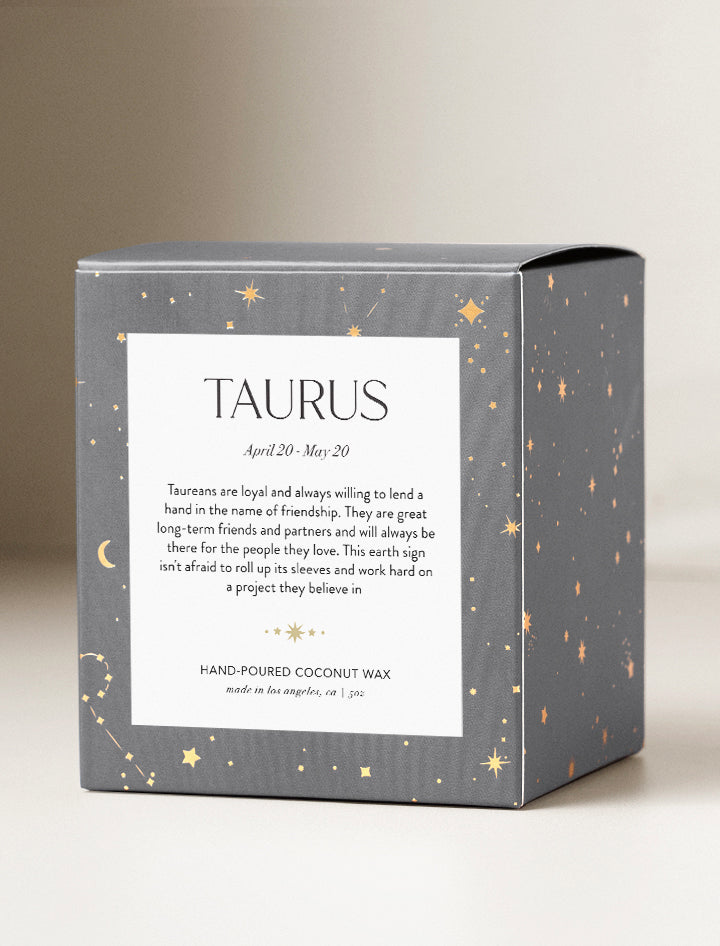 Taurus Scented Candle